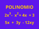 Adición de polinomios